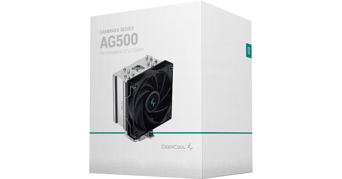 معالج DeepCool GAMMAXX AG500 Air Cooler 240w TDP 120mm PWM Fan 1850RPM Quiet Noise For AMD & Intel