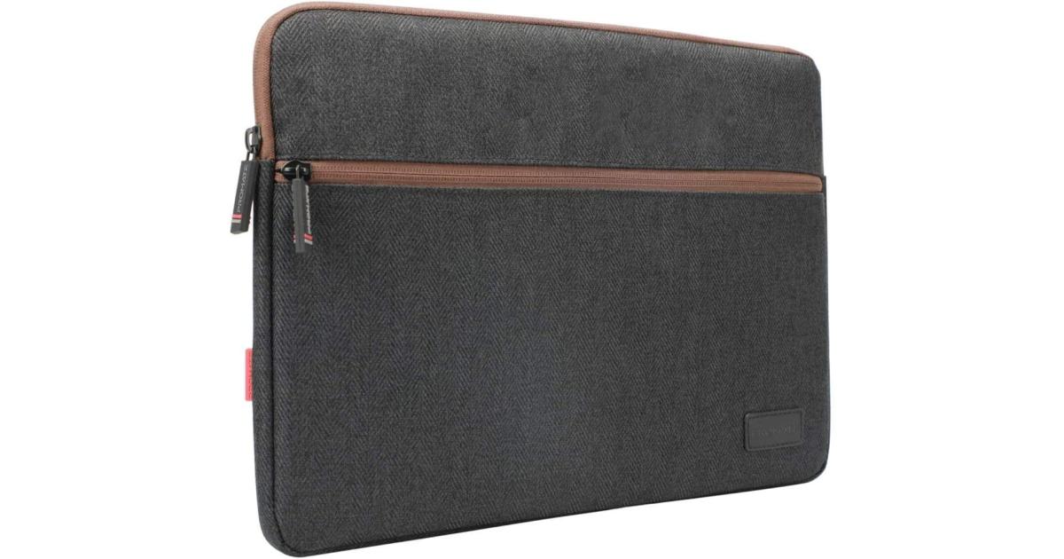 Promate Portfolio-L Sleeve Lightweight 16" Water-Repellent Protective Fabric Soft Inner Lining & Shockproof Bag