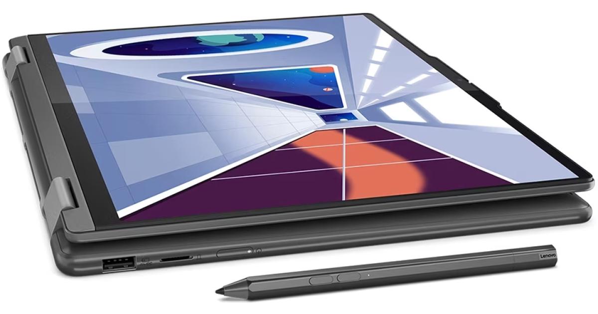 Lenovo YOGA 7 14 (2024) 13Gen Intel Core i5 1340P Performance 12-Cores 2-in-1 Touch w/ OLED Touch Display & BIG Battery - Storm Grey