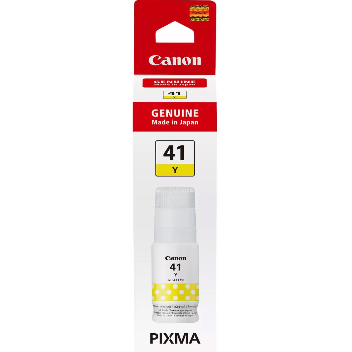 Canon GI-41S Y Refillable Ink Cartridge for Pixma Ink Printers 70ml - PGBK