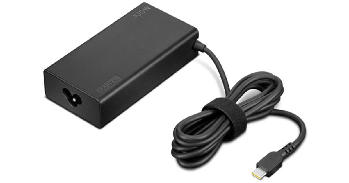 Lenovo 100W Slim AC Adapter (USB Type-C) - UK