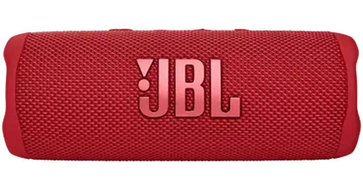 JBL Flip 7 Portable Bluetooth 5.4 Speaker, 25 W RMS for Woofer, 10 W RMS for Tweeter, Lossless Audio Playback, Waterproof, Dustproof, & Drop-Proof 16Hrs of Playtime - Red