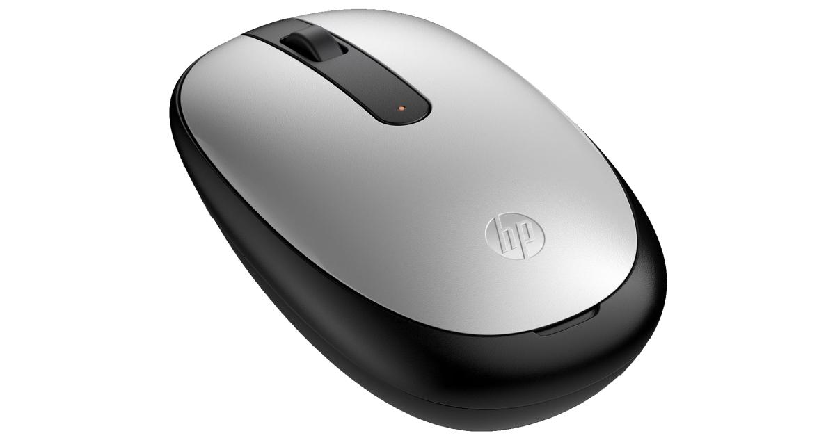 HP 240 Bluetooth® Mouse, Lock On with Bluetooth® 5.1 Wireless connectivity, Super Accurate Tracking at 1600 DPI, Sleek ambidextrous Design with Three Buttons and a Scroll Wheel