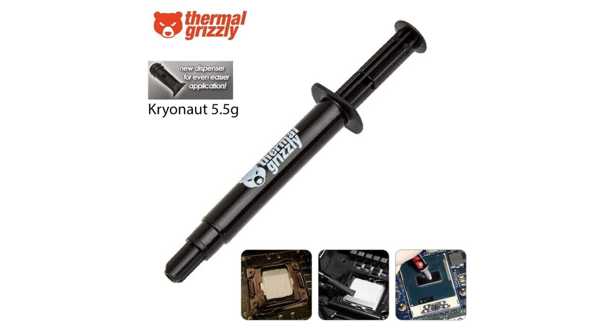 معجون حراري Thermal Grizzly Kryonaut High Performance For Processors, Graphics Cards & Consoles -5.55 Gram
