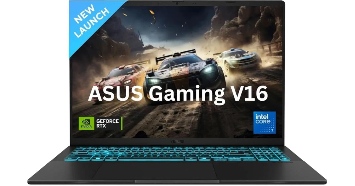 لابتوب ألعاب ASUS V16 (2025) V3607VM NEW Intel Core 7 240H 10-Cores w/ Nvidia RTX 5060 8GB DDR7 & IPS 144Hz Display - Matte Black