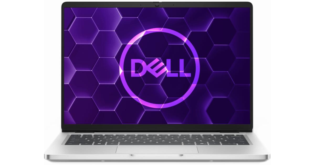 Dell Pro 14 PC14250 (2025) AI Capable PC NEW Intel® Ultra 5 Gen II 225U 12-Cores Thin, Polished, & Durable , Platinum Silver
