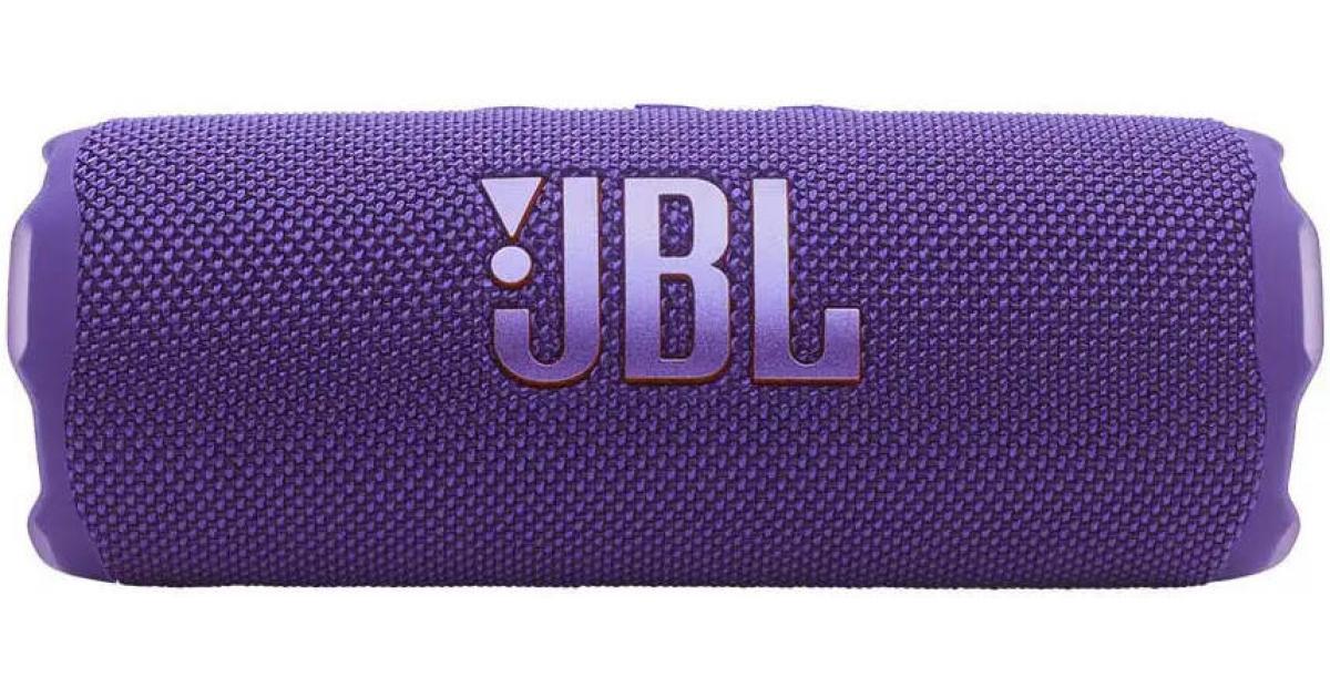 JBL Flip 7 Portable Bluetooth 5.4 Speaker, 25 W RMS for Woofer, 10 W RMS for Tweeter, Lossless Audio Playback, Waterproof, Dustproof, & Drop-Proof 16Hrs of Playtime, Purple