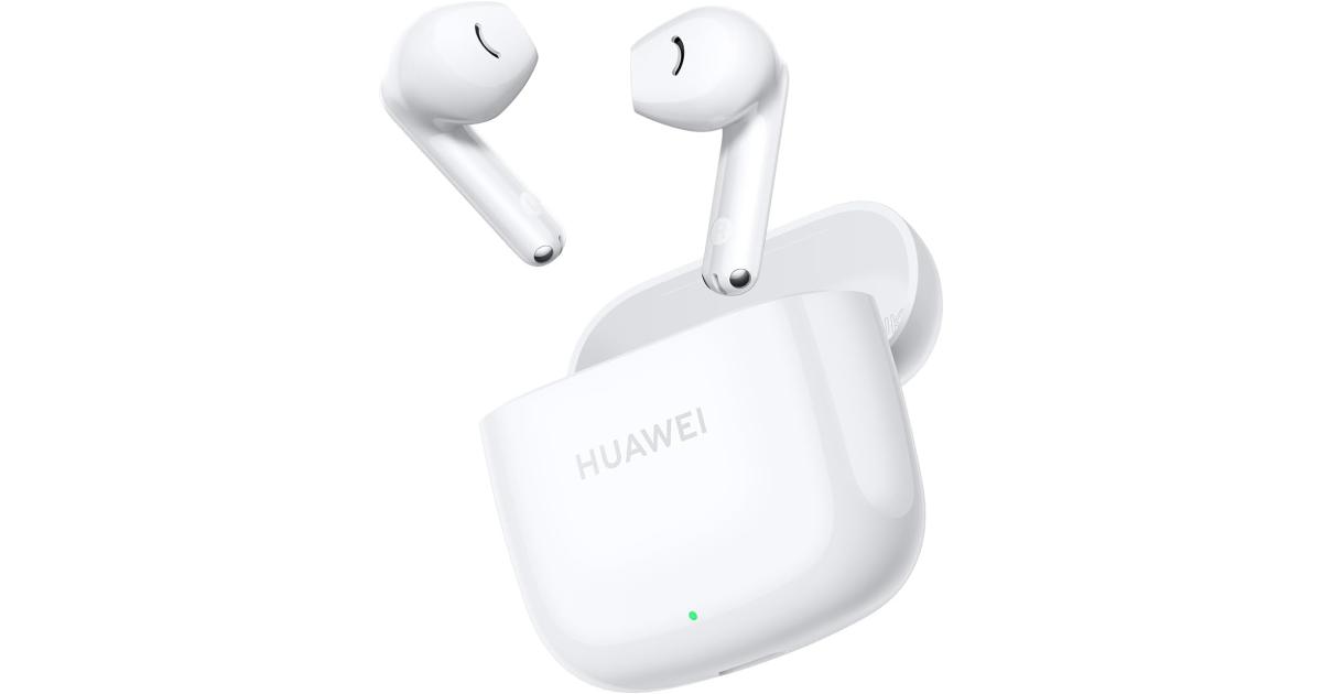 HUAWEI FreeBuds SE 2, up to 40-Hour Battery Life, Compact and Comfortable to Grip, 3 Hours of Music Playback on a 10-Minute Charge, IP54 Dust & Splash Resistance For Android & iOS - White