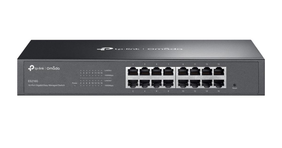 TP-Link Omada ES216G 16-Port Gigabit Easy Managed Switch