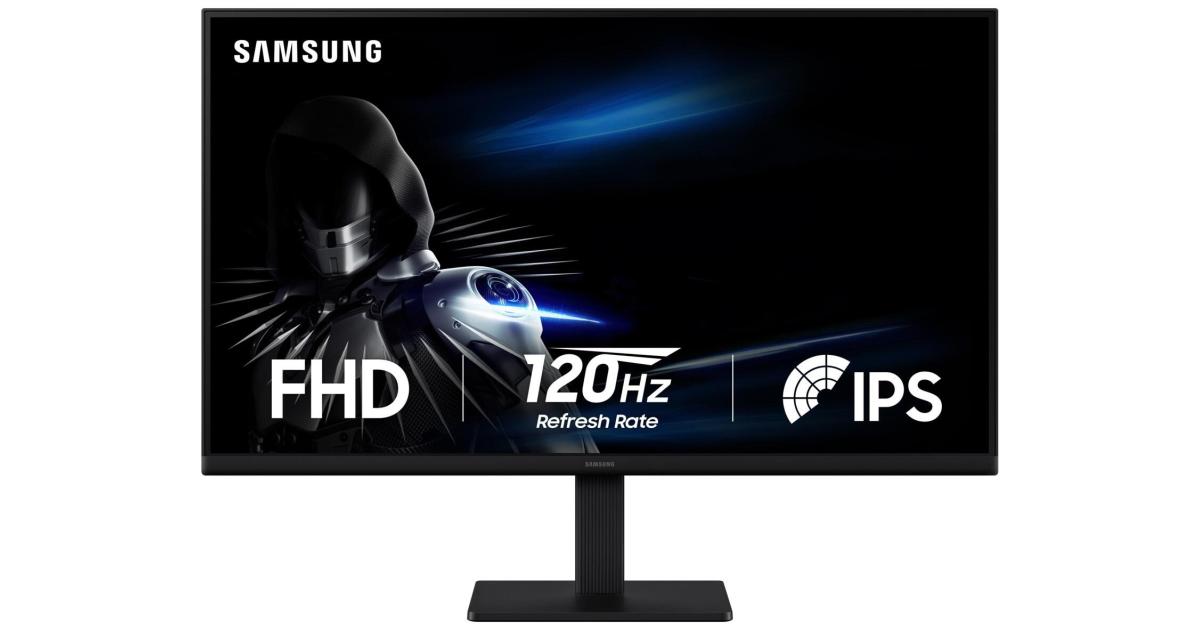 Samsung 24" S3 (S32GF) IPS Full HD 120Hz , Flicker Free, Eye Saver Mode AMD FreeSync Dual HDMI Interface , Black