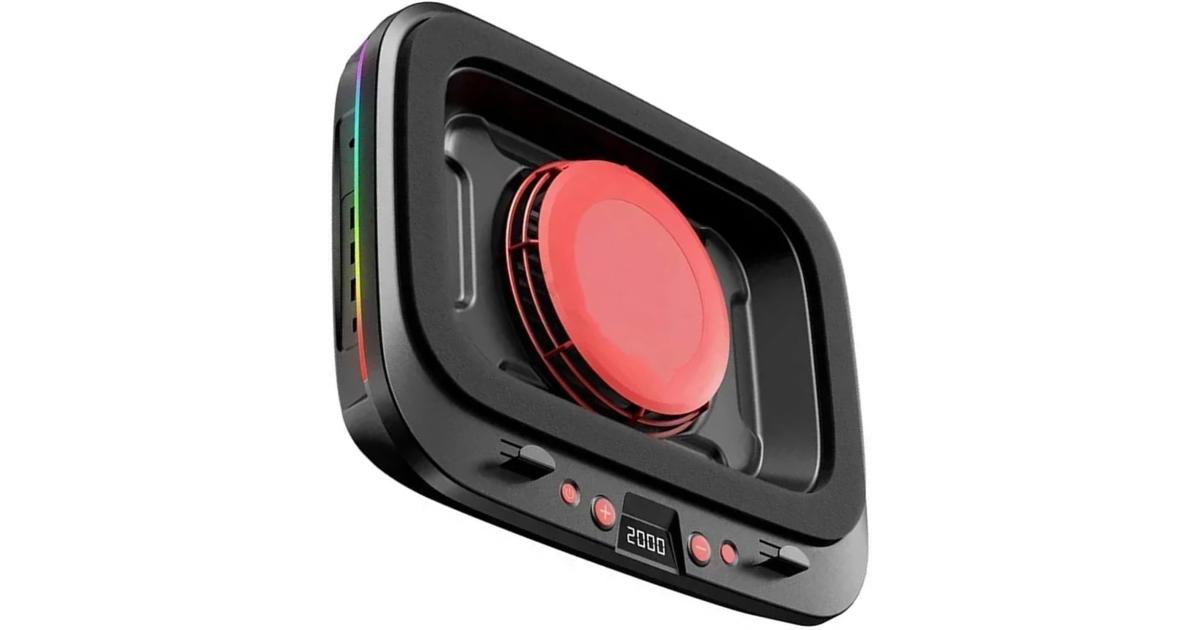 لابتوب MEMO FL08 Cooling Stand 2400RPM Powerful Fan Notebook Heat Dissipation Base Enhances Optimaled Airflows and Durability