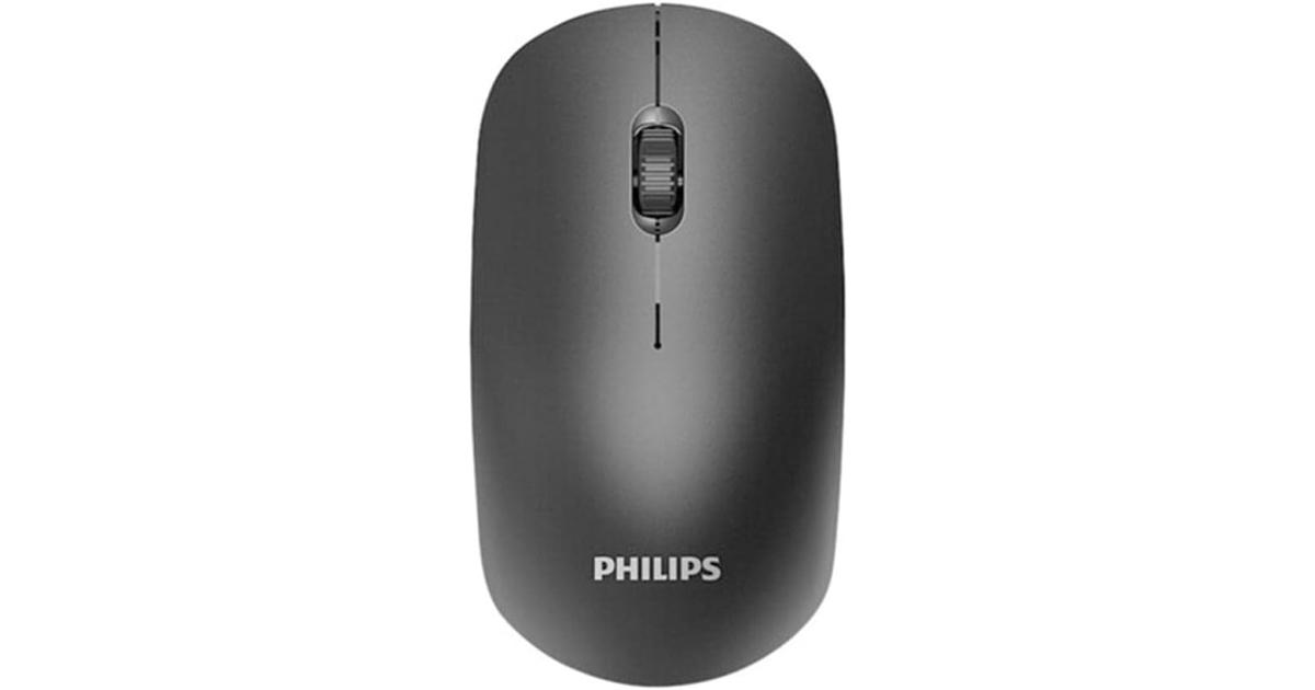 ماوس Philips M315 Wireless Silent 1600 Dpi Silent - Black