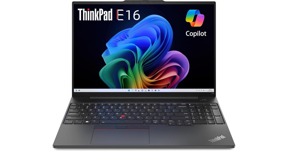كيبورد Lenovo NEW ThinkPad Edge E16 Gen 3 (2025) AMD Ryzen™ 7 250 AMD Ryzen™ AI High-Performance 8-Core w/ DDR5 Memory & Backlit
