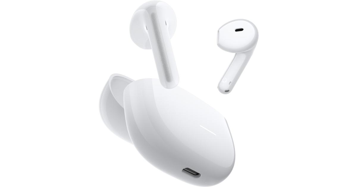 Xiaomi Redmi Buds 8 Active - Semi-in-ear, Bluetooth 5.4, Earbuds with AI microphone and noise cancellation, up to 37H with the case Battery Life - White