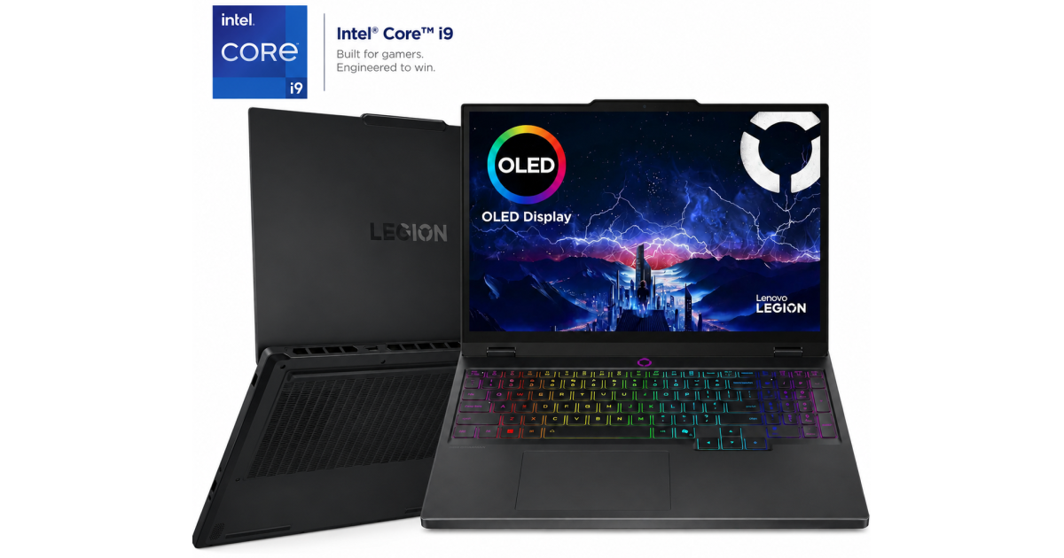 Lenovo Legion 5 15IRX10 (2025) AI-Powered Gaming PC 14Gen Intel Core i9 14900HX 24-Cores w/ Nvidia RTX 5070 8GB DDR7 & 2.5K OLED 165Hz Display , Eclipse Black