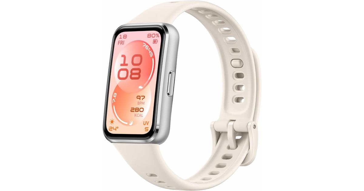 شاشة HUAWEI Band 11 Health and Fitness Tracker, Smart Watch, 24/7 Health Intelligence, HRV, Sleep Tracking, Stress , Emotional Wellbeing, Ultra-Slim, iOS & Android, Up to 14 Days Battery Life, White