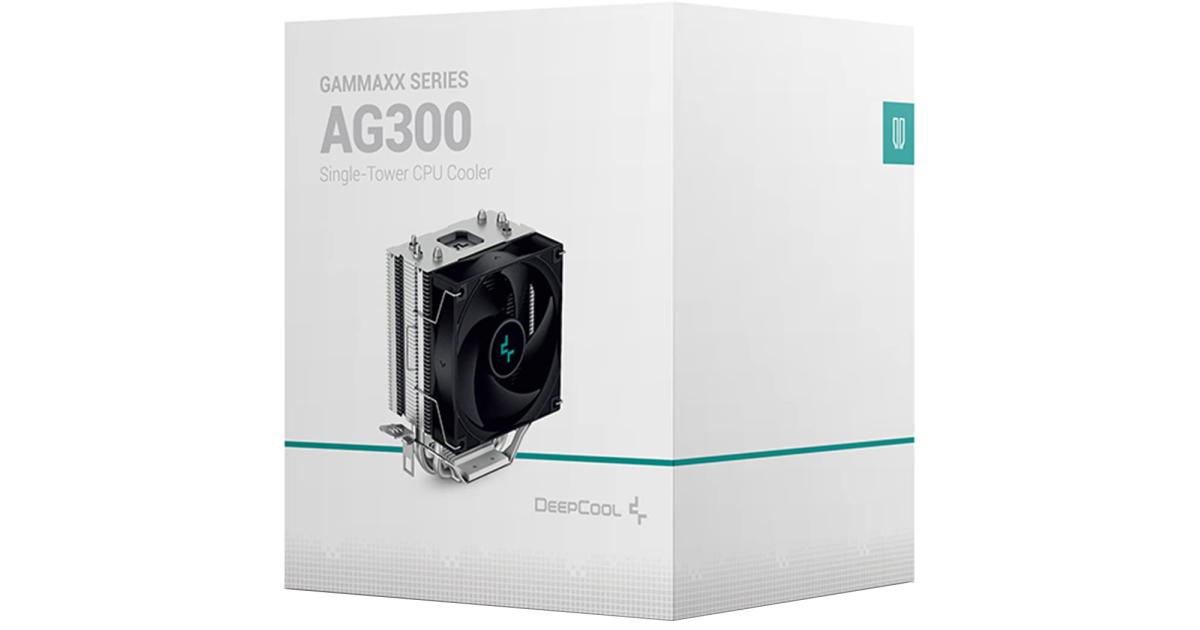 معالج DEEPCOOL GAMMAXX AG300 Air Cooler 3 Heatpipes Full Nickel Plating PWM Cooling Fan For Intel & AMD