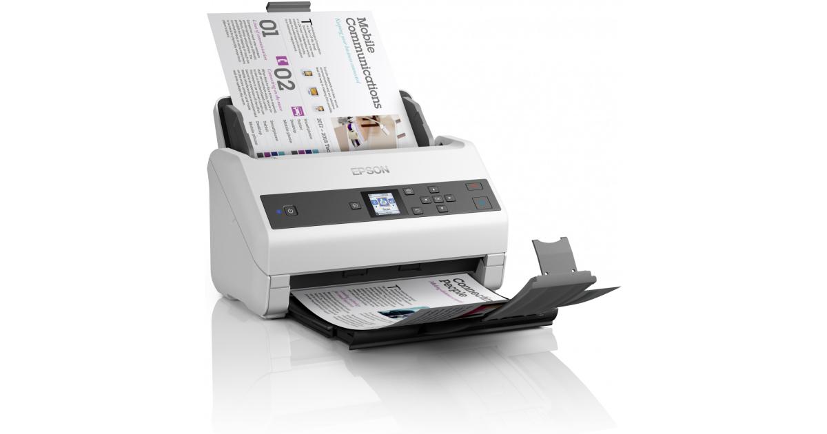 Epson DS-870 Color Duplex Document Scanner w/ ADF up to 65 ppm USB