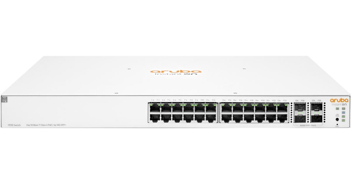 Aruba Instant On Smart Managed 1930 24G 4SFP/SFP+ Gigabit Switch