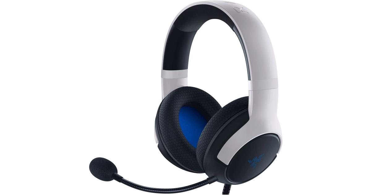 Razer Kaira Dual Wireless PS 5 Console & Mobile HyperClear Cardioid Mic Wireless & Bluetooth w/SmartSwitch