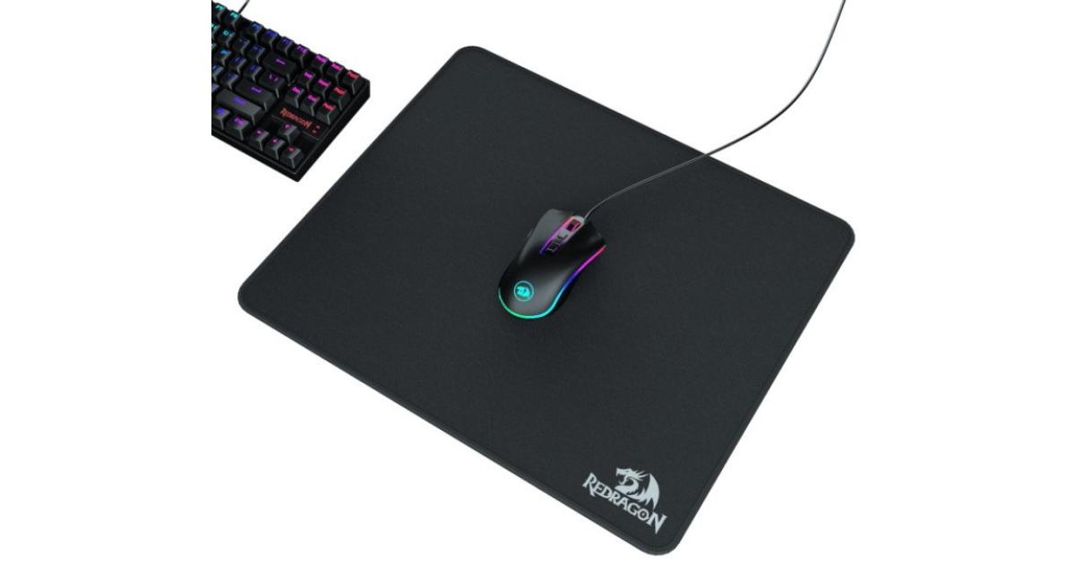 Redragon P031 Flick M Mousepad with Stitched Edges Waterproof For Work Games Office Home - Large