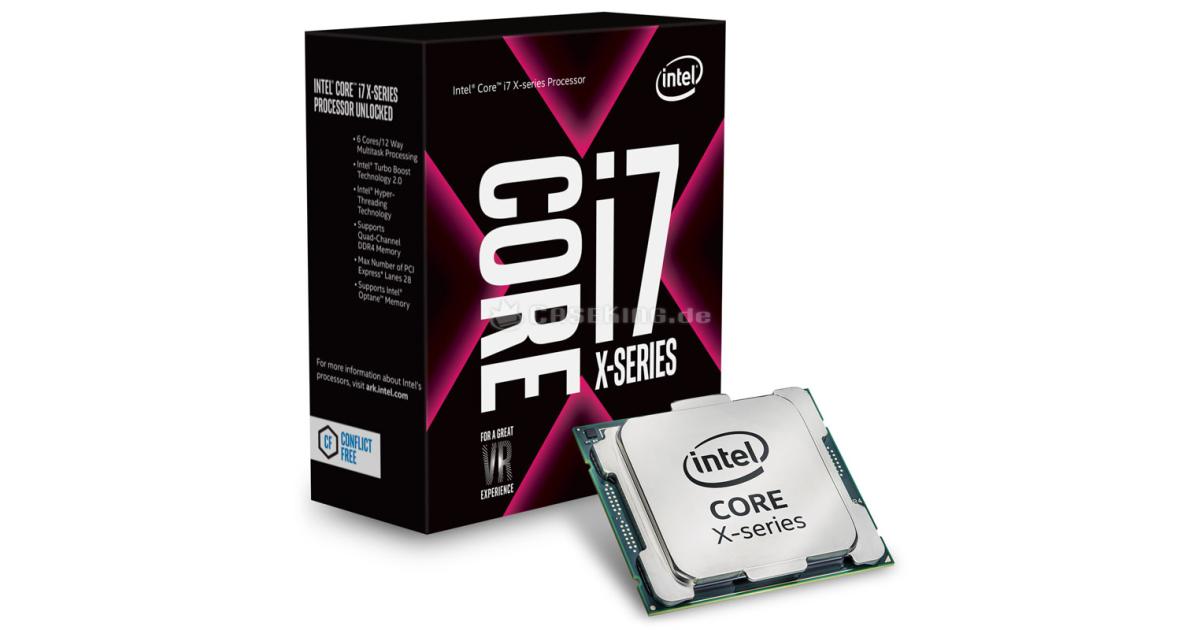 Intel Core i7-7820X 8-Core up to 4.3 GHz 11 MB Cache