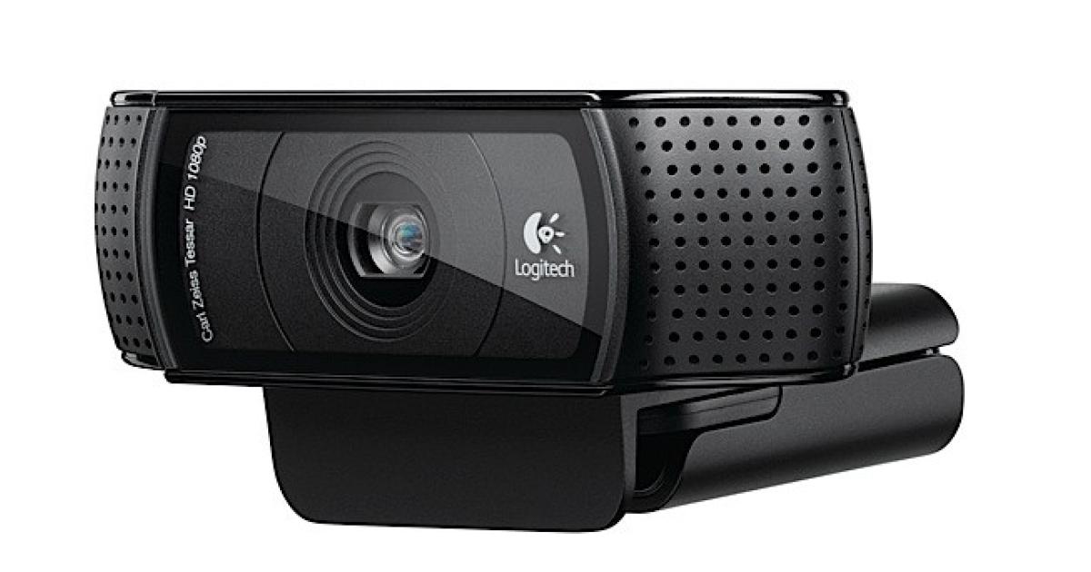 Logitech C920 Pro Webcam Widescreen Video Calling & Recording 1080p Camera Desktop or Laptop Webcam