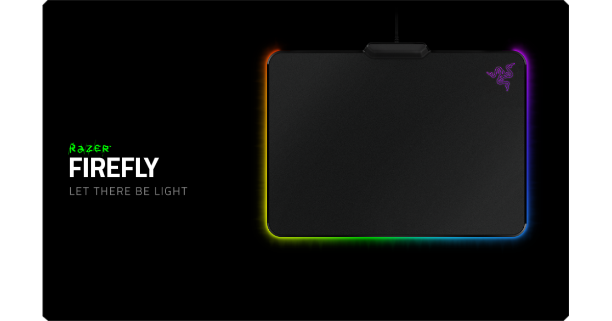 ماوس ألعاب Razer Firefly Hard Mat - Chroma