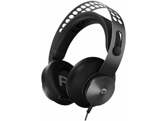 سماعة ألعاب (رأس) Lenovo Legion H500 PRO 7.1 Surround Sound , Noise-Cancelling Mic, Memory Foam & PU Leather Earcups, Stainless Steel Headband, PC, PS4, Xbox One, Nintendo Switch, GXD0T69864, Black