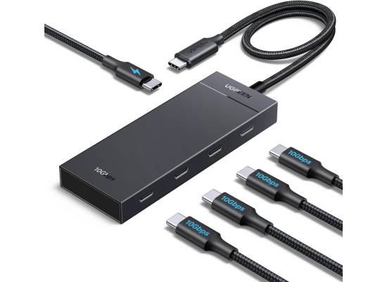 UGREEN 55334 5-IN-1 USB-C HUB USB-C TO 4XUSB-C 3.2 HUB WITH PD