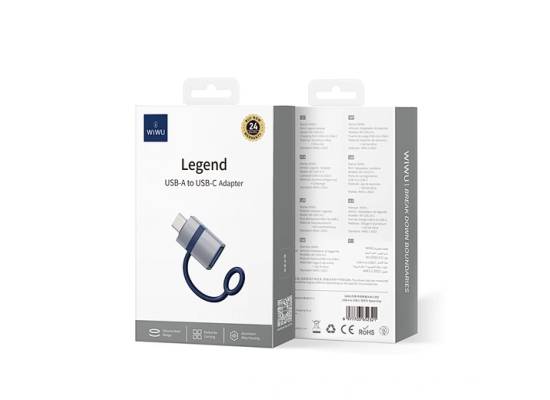WiWU C052 USB A-C Adapter, PD fast Charging Connector Computer expansion