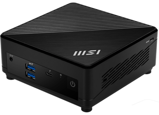 كمبيوتر صغير (Mini PC) MSI Cubi 5 1M NUC Intel Core 3 100U, 8GB DDR5 Customized, 512GB SSD Customized, Thunderbolt™ 4, Dual LAN (2.5G + 1G), HDMI & DP - WiFi 6E, BT 5.3 - 3 Year Warranty