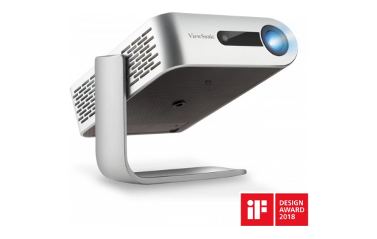 ViewSonic M1+_G2 Smart Portable LED Projector | Harman Kardon Audio | Wi-Fi & Bluetooth | USB-C | 360° Stand with Built-in Battery