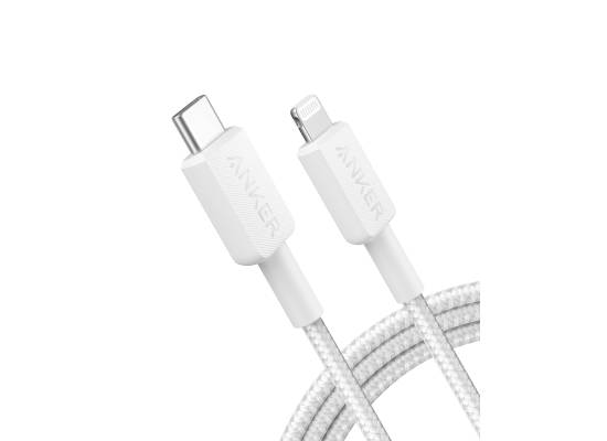 Anker 322 USB-C Lightning Cable [ 3 ft MFi Certified] Powerline II for iPhone 15, 15 Pro 14 Pro Max 14, 13 X XS XR 8 Plus, AirPods Pro - Black - 18 Month Warranty