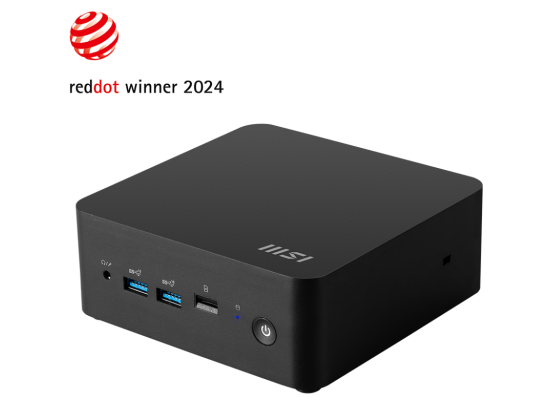كمبيوتر صغير (Mini PC) MSI Cubi 1M NUC Intel Core 3 100U, 8GB DDR5 Customized, 512GB SSD Customized, Two Thunderbolt™ 4, Dual 2.5G LAN & dTPM support - 3 Year Warranty