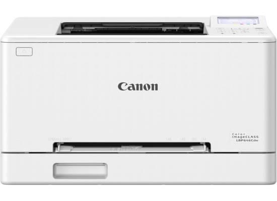 طابعة ليزر Canon i-SENSYS LBP646Cdw Colour , 25 ppm Speed, Auto Duplex, Wireless & Gigabit Ethernet, Secure Print, 5-Line LCD, Single Function, White