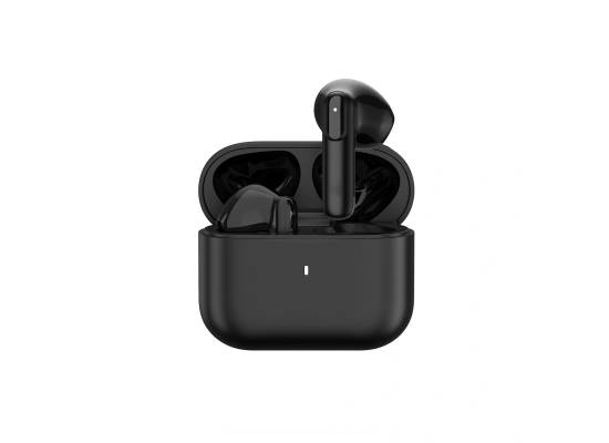 WiWU T29 ENC Half In Ear Dual Mic ENC TWS with HD Sound - Black