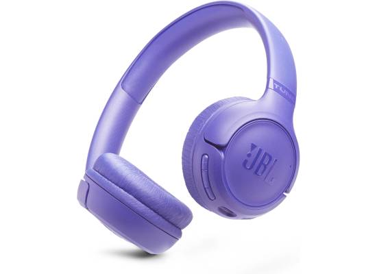 سماعات JBL Tune 530BT Wireless On-Ear Bluetooth with Pure Bass Sound, 76H Battery Life, Dual Beamforming Mics, Multi-Point Bluetooth 6.0, Foldable & Lightweight – Lavender