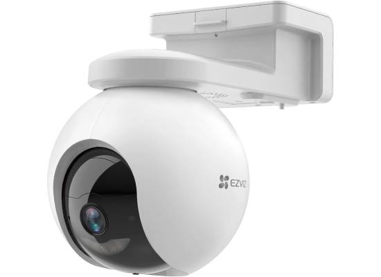 EZVIZ HB8 Security Camera, 2K+ Outdoor WiFi Camera with Battery, Two Way Talk, Color Night Vision, Waterproof, Auto Tracking, Smart Human Motion Detection, 360° View, Work with Solar Panel & Alexa
