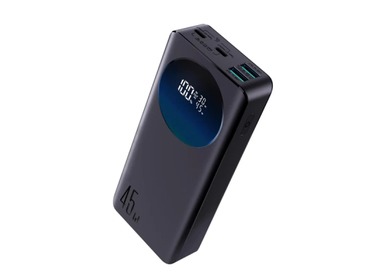 JOYROOM JR-PBF02 Pro 20000mAh 45W Ultra Fast Charging Powerbank, Dual USB-C & USB-A, LED Digital Display - 18 Months Warranty
