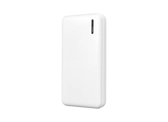 باور بنك (شاحن متنقل) WIWU Wi-P068 Speedy Series 20000mAh – Dual USB 2A Output, Type-C & Micro Input, White - 18 Months Warranty