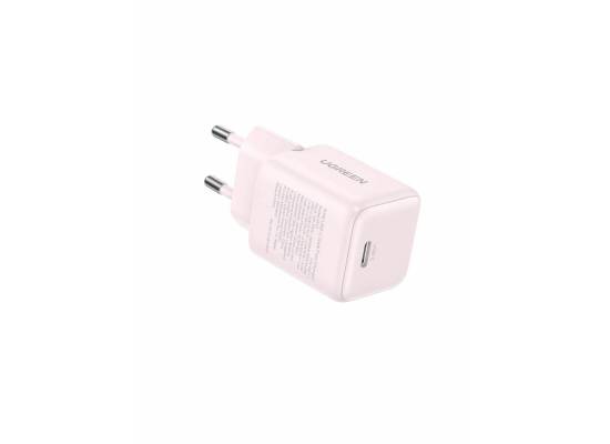 شاحن UGREEN X513 Nexode 30W GaN Fast USB-C PD 3.0 PPS for MacBook Air & iPhone - Pink