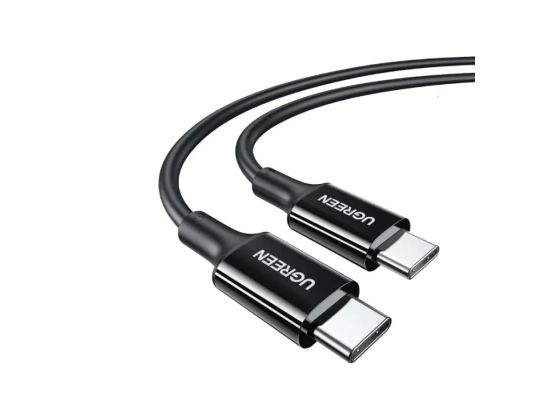 UGREEN USB-C to USB-C 2.0 100W 5A PD 3.0 Fast Charging Cable for Laptop - Black 2M (US300)