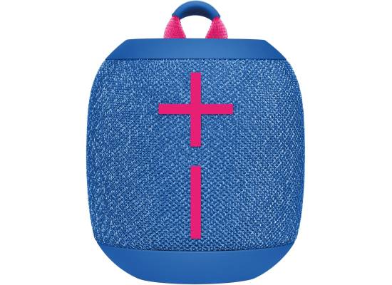Ultimate Ears WONDERBOOM 3, Small Portable Wireless Bluetooth Speaker, Big Bass 360-Degree Sound for Outdoors, Waterproof, Dustproof IP67, Floatable, 131 ft Range - Performance Blue