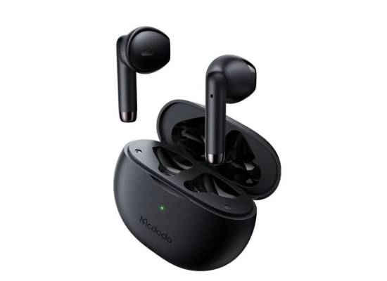 Mcdodo Hp-8031 TWS Bluetooth 5.0 Wireless Headphone Support Wireless Charging (Black)