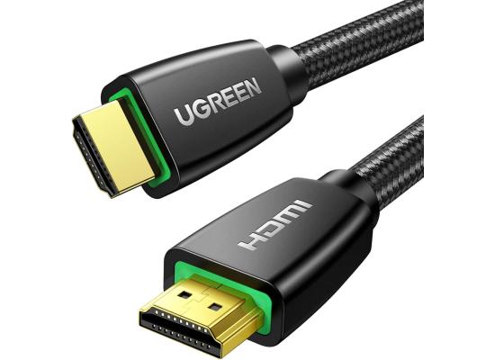 UGREEN HDMI Cable 4K Braided High Speed HDMI Cord 18Gbps with Ethernet Support 4K 60HZ Compatible with UHD TV Monitor Computer Xbox 360 PS5 PS4 Blu-ray and More, 5m