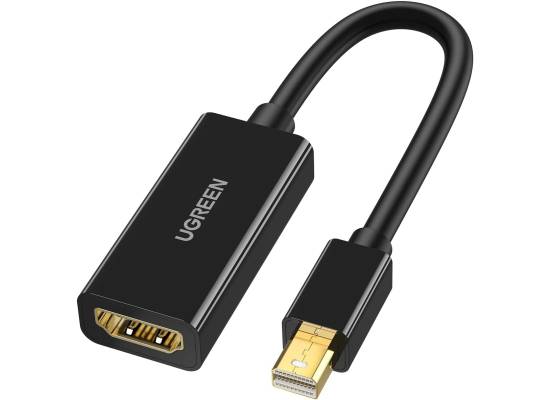UGREEN Mini DisplayPort to HDMI Adapter Thunderbolt 2.0 4K Mini DP to HDMI Adapter Cable Compatible with MacBook Pro MacBook Air Surface Book Pro 3 4 5 Thinkpad Google Pixel Chromebook