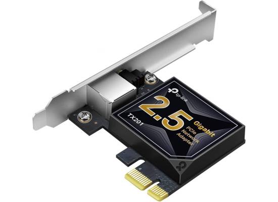 TP-Link 2.5GB PCIe Network Card (TX201) – PCIe to 2.5 Gigabit Ethernet Network Adapter