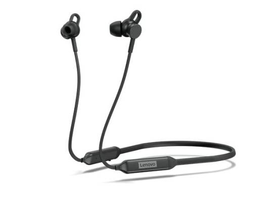 سماعة رأس Lenovo BT500A Bluetooth 5.0 In-Ear with Mic, Play Time 10 Hours - Black Color