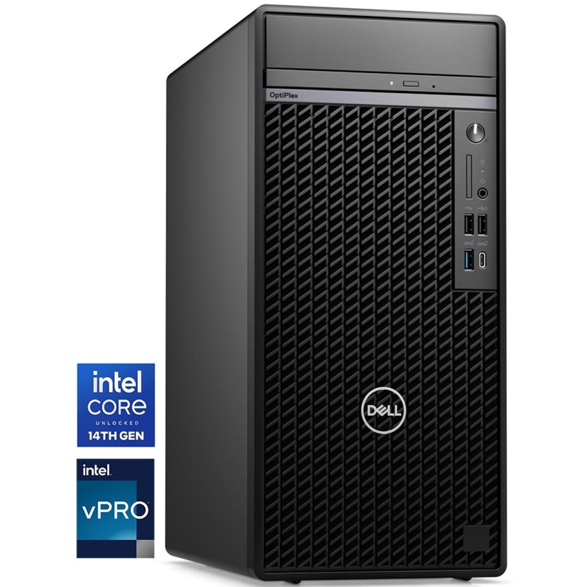 مزود طاقة (PSU) Dell OptiPlex Tower Plus 7020 Business Desktop 14th Gen Intel Core i7-14700 vPro, 8GB DDR5 Memory, 512GB M.2 PCIe NVME SSD, w/ Internal Speaker & 260W Bronze (3 Years Warranty)